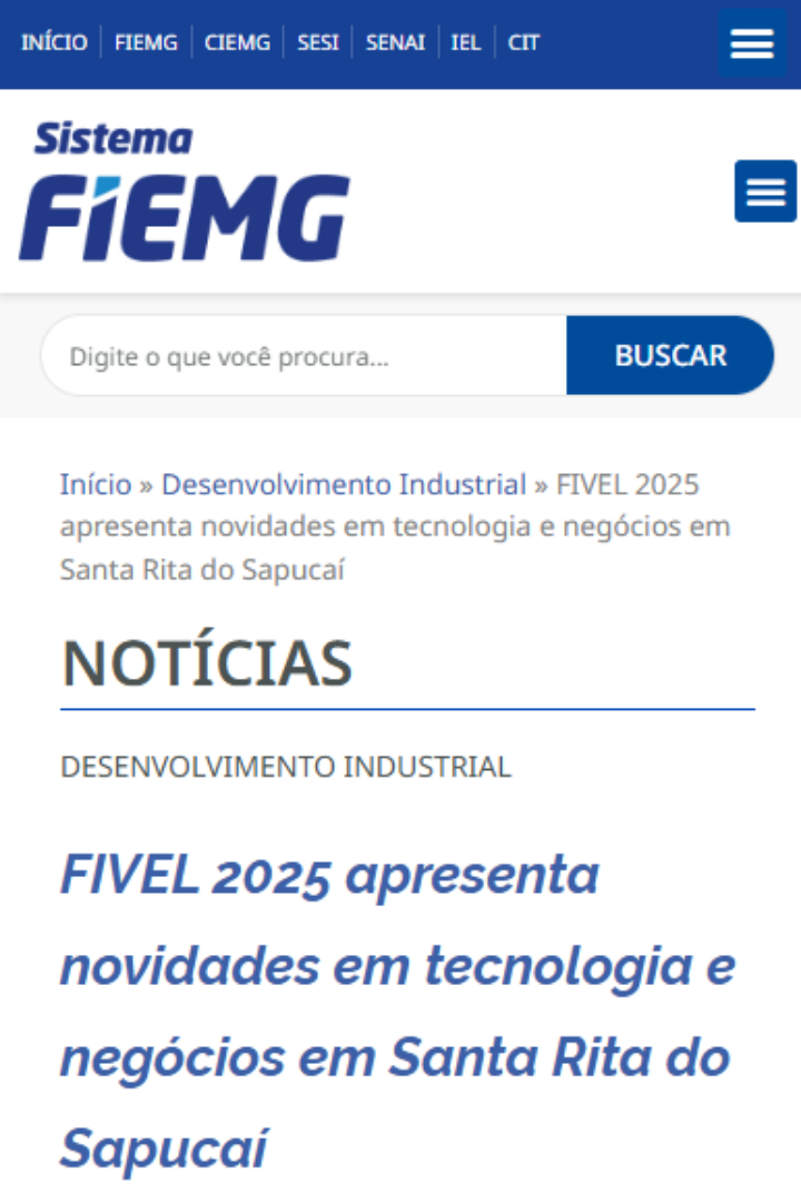 FIVEL 2025 apresenta novidades em tecnologia e negócios em Santa Rita do Sapucaí